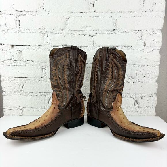 Jar Quill Ostrich Boots - Picture 7 of 10